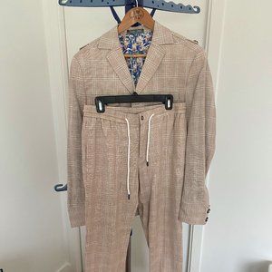 Plaid Suit Set